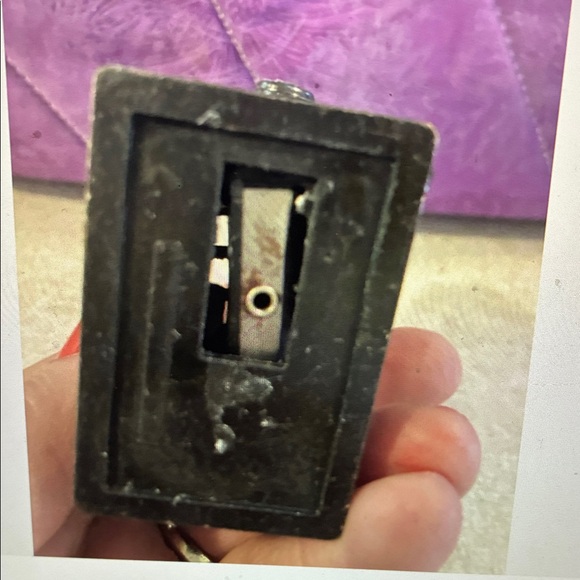 Die Cast Pencil Sharpener Miniature Metal Golden Eagle Machine Vintage - Picture 7 of 11